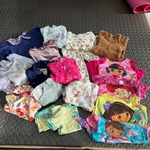 Disney Kids Casual Dress Set - Pink,‎ Blue, Brown